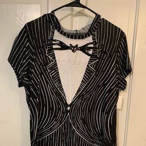 *NWT* Jack Skellington T-shirt, with hood.